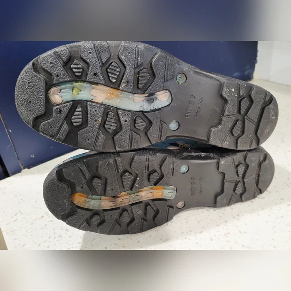 Sloggers Women's Sky Blue Bee & Daisy Rain Boots | Size 9 - Picture 5 of 6